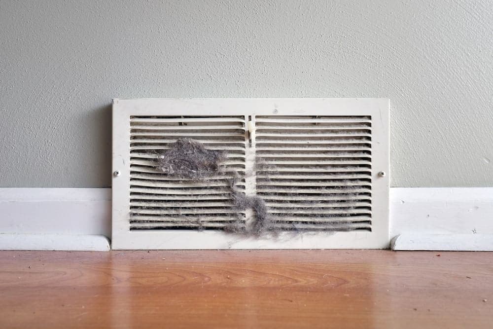 Blocked Air Vents