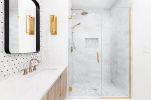 Bathroom remodel services by Harp Home Services